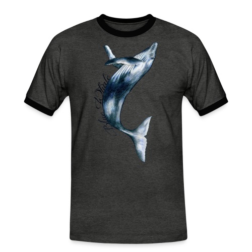 Blue Whale - Camiseta contraste hombre
