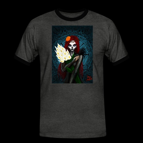 Death and lillies - Men's Ringer Shirt