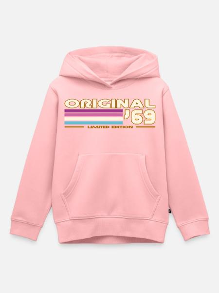 1969 - Kinder Premium Organic Hoodie - Rosa