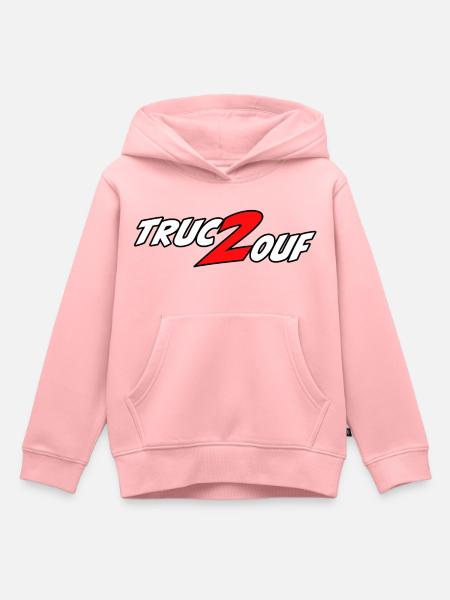 Tipp 2: Puh - Kinder Premium Organic Hoodie - Rosa