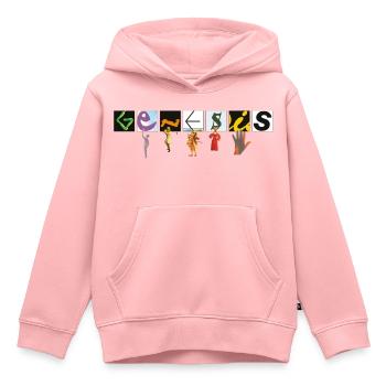 Genesis Platinum Collection Album Cover - Kids Premium Organic Hoodie - rose - Front - AI Model Kid Female (0cm)