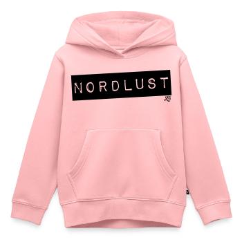 Nordlust – Die Lust am Norden! - Kinder Premium Organic Hoodie - Rosa - Vorne - AI Model Kid Female (0cm)