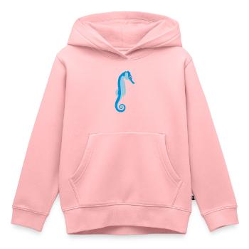 seepferdchen_082012_a_3c - Sweat Premium à capuche enfant bio - rose - Devant - AI Model Kid Female (0cm)