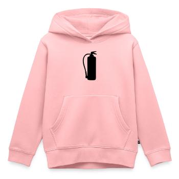 Feuerlöscher - Kinder Premium Organic Hoodie - Rosa - Vorne - AI Model Kid Female (0cm)