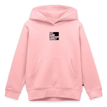 Trail Running Trail Run Traillauf Laufsport - Kinder Premium Organic Hoodie - Rosa - Vorne - AI Model Kid Female (0cm)