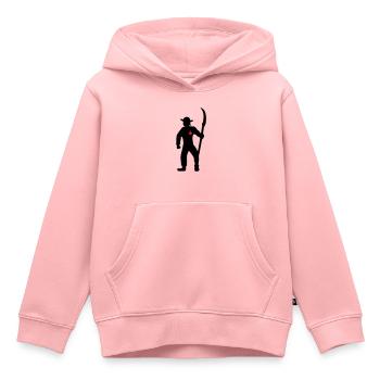 peasant farmer farmer from Vendée - Kids Premium Organic Hoodie - rose - Front - AI Model Kid Female (0cm)