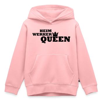 Heimwerker Queen - Kinder Premium Organic Hoodie - Rosa - Vorne - AI Model Kid Female (0cm)