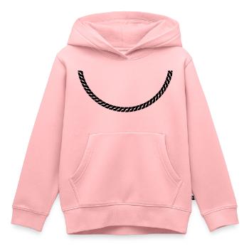 Kette 1 - Kinder Premium Organic Hoodie - Rosa - Vorne - AI Model Kid Female (0cm)