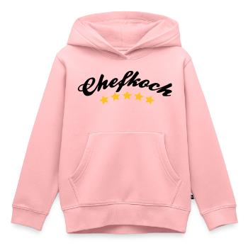 chefkoch - Kinder Premium Organic Hoodie - Rosa - Vorne - AI Model Kid Female (0cm)