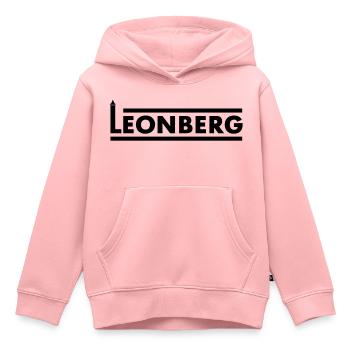 Leonberg - Kinder Premium Organic Hoodie - Rosa - Vorne - AI Model Kid Female (0cm)