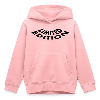 limited_edition - Kinder Premium Organic Hoodie - Rosa - Vorne - AI Model Kid Female (0cm)