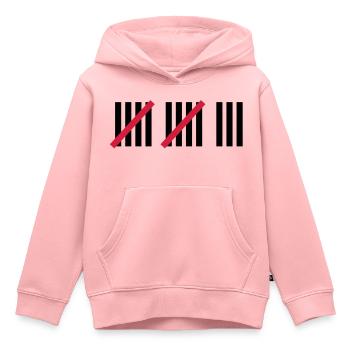 13 . Geburtstag - Kinder Premium Organic Hoodie - Rosa - Vorne - AI Model Kid Female (0cm)