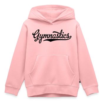 Gymnastik - Kinder Premium Organic Hoodie - Rosa - Vorne - AI Model Kid Female (0cm)