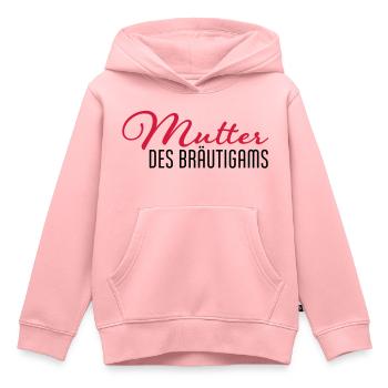 mutter des braeutigams - Kinder Premium Organic Hoodie - Rosa - Vorne - AI Model Kid Female (0cm)