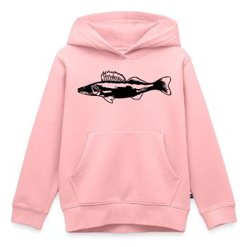 Zander ST - Kinder Premium Organic Hoodie - Rosa - Vorne - AI Model Kid Female (0cm)