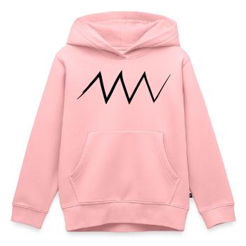 Rogue tines 1c Vicious Dog - Kids Premium Organic Hoodie - rose - Front - AI Model Kid Female (0cm)
