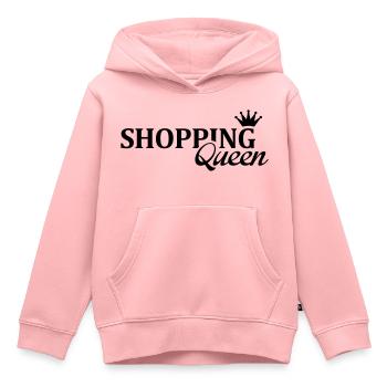 shopping_queen_f1 - Kinder Premium Organic Hoodie - Rosa - Vorne - AI Model Kid Female (0cm)