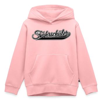 Fahrschüler - Kinder Premium Organic Hoodie - Rosa - Vorne - AI Model Kid Female (0cm)