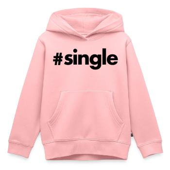 Single - Kinder Premium Organic Hoodie - Rosa - Vorne - AI Model Kid Female (0cm)