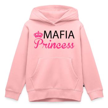 Mafia Princess - Kinder Premium Organic Hoodie - Rosa - Vorne - AI Model Kid Female (0cm)