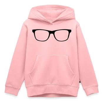 Geek glasses - Kinder Premium Organic Hoodie - Rosa - Vorne - AI Model Kid Female (0cm)