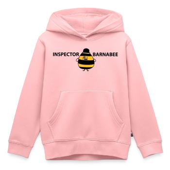 Inspector Barnabee - Kids Premium Organic Hoodie - rose - Front - AI Model Kid Female (0cm)