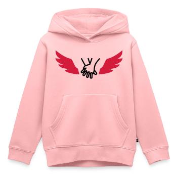 Erste Hilfe / Retter / Retterin / Arzt - Kinder Premium Organic Hoodie - Rosa - Vorne - AI Model Kid Female (0cm)