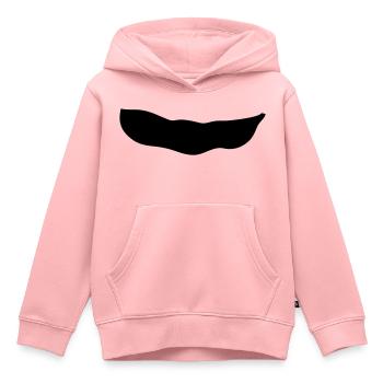 bohne - Kinder Premium Organic Hoodie - Rosa - Vorne - AI Model Kid Female (0cm)