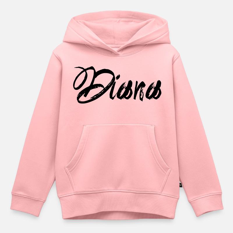 Diane - Sweat Premium à capuche enfant bio - rose