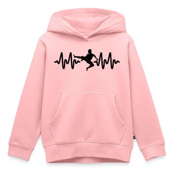 taekwondo - Kinder Premium Organic Hoodie - Rosa - Vorne - AI Model Kid Female (0cm)