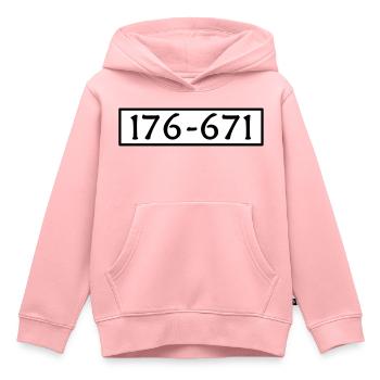 Panzerknacker Kostüm Fasching Karneval Lustig Cool - Kinder Premium Organic Hoodie - Rosa - Vorne - AI Model Kid Female (0cm)