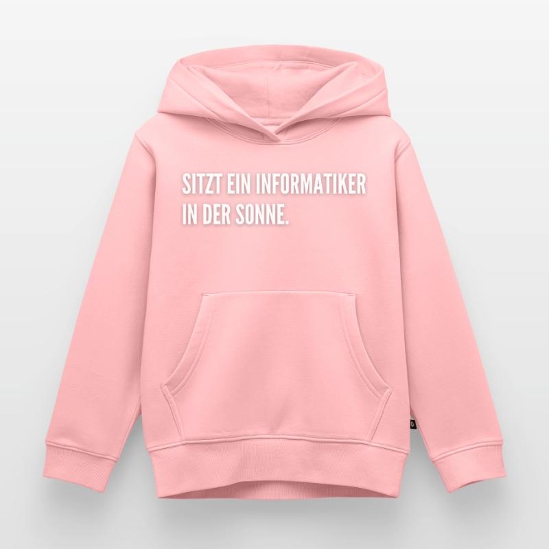 Informatiker Witz Student IT Coding Nerd Kinder Premium Organic Hoodie