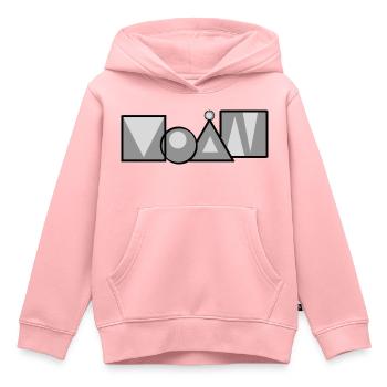 moin - Kinder Premium Organic Hoodie - Rosa - Vorne - AI Model Kid Female (0cm)