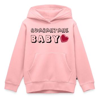 Triathlon Swim Bike Run Marathon - Kinder Premium Organic Hoodie - Rosa - Vorne - AI Model Kid Female (0cm)