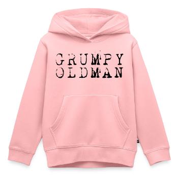 VIEIL HOMME GRINCHEUX - Sweat Premium à capuche enfant bio - rose - Devant - AI Model Kid Female (0cm)