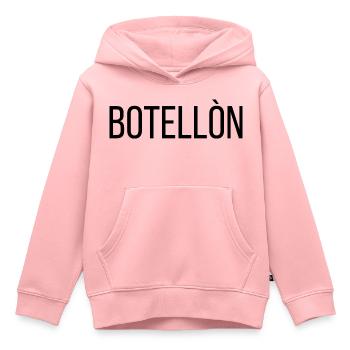 Botellón – Fun & Social Party Vibes Design - Kinder Premium Organic Hoodie - Rosa - Vorne - AI Model Kid Female (0cm)
