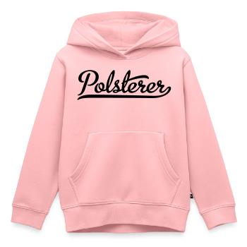 Affiche - Sweat Premium à capuche enfant bio - rose - Devant - AI Model Kid Female (0cm)
