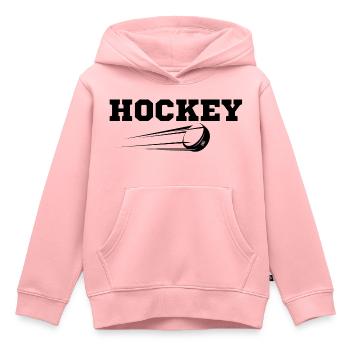 Hockey originelle Geschenkidee - Kinder Premium Organic Hoodie - Rosa - Vorne - AI Model Kid Female (0cm)