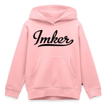 Imker - Kinder Premium Organic Hoodie - Rosa - Vorne - AI Model Kid Female (0cm)