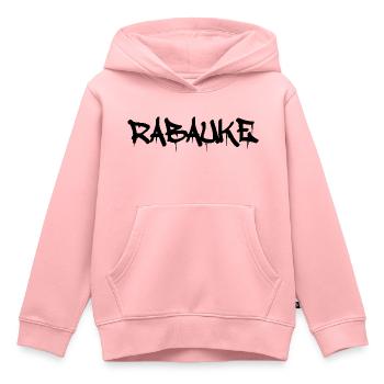 Rabauke - ungehobelter Mensch - ungezogenes Kind - Kinder Premium Organic Hoodie - Rosa - Vorne - AI Model Kid Female (0cm)