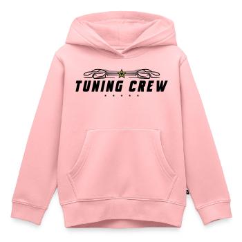 Tuning Crew Car - Kids Premium Organic Hoodie - rose - Front - AI Model Kid Female (0cm)