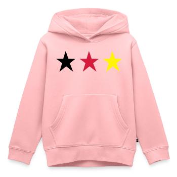 German Trible - Kinder Premium Organic Hoodie - Rosa - Vorne - AI Model Kid Female (0cm)