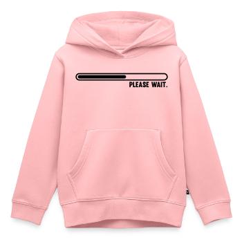 _loading_f1 - Kinder Premium Organic Hoodie - Rosa - Vorne - AI Model Kid Female (0cm)