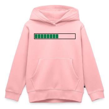 BARRE DE CHARGEMENT - Sweat Premium à capuche enfant bio - rose - Devant - AI Model Kid Female (0cm)