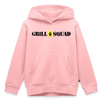 Grill Squad Grilling - Kids Premium Organic Hoodie - rose - Front - AI Model Kid Female (0cm)