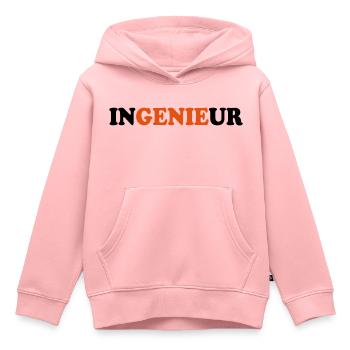 Ingenieur - Kinder Premium Organic Hoodie - Rosa - Vorne - AI Model Kid Female (0cm)