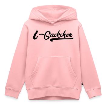 i-gackchen Schulkind Trier - Kinder Premium Organic Hoodie - Rosa - Vorne - AI Model Kid Female (0cm)