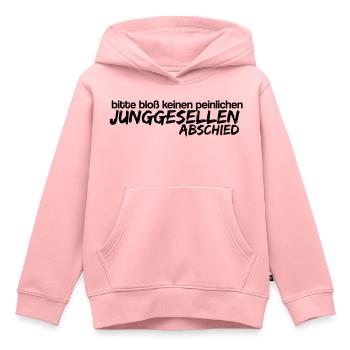 peinlicher Junggesellenabschied - Kinder Premium Organic Hoodie - Rosa - Vorne - AI Model Kid Female (0cm)