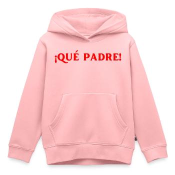 großartig Spanisch Sprache - Kinder Premium Organic Hoodie - Rosa - Vorne - AI Model Kid Female (0cm)