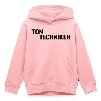 Audio engineer - Kids Premium Organic Hoodie - rose - Front - AI Model Kid Female (0cm)
